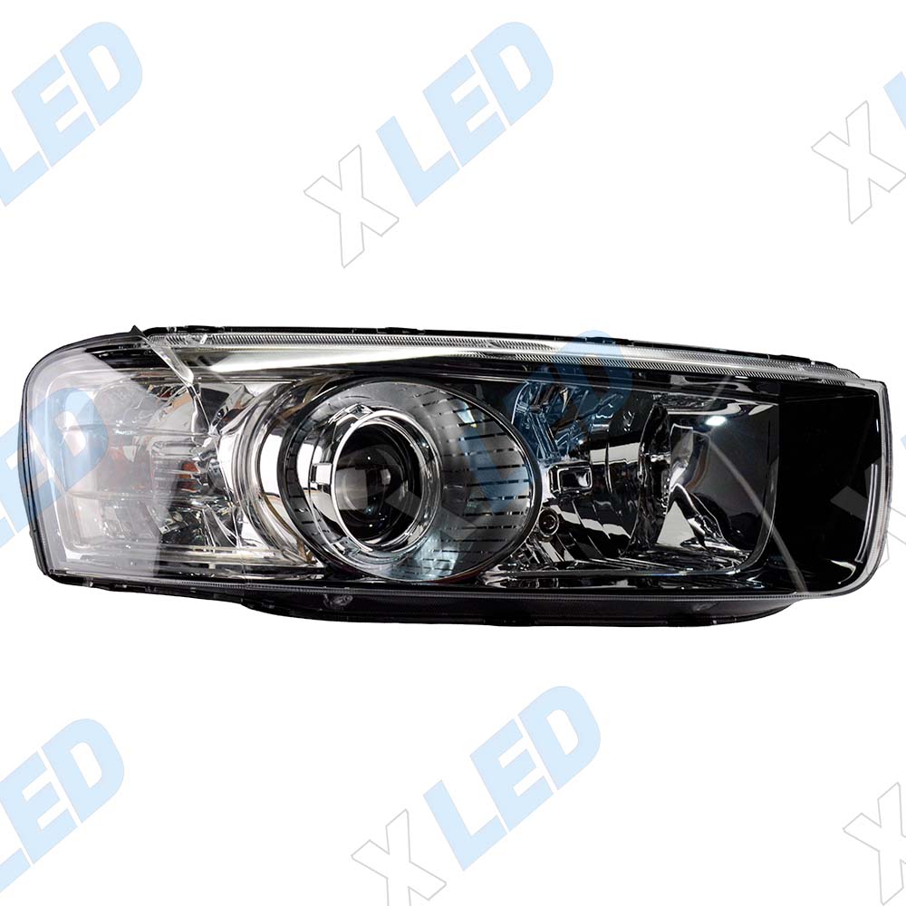 Фара Chevrolet Captiva I (2011-2013) Black, с линзой (правая)