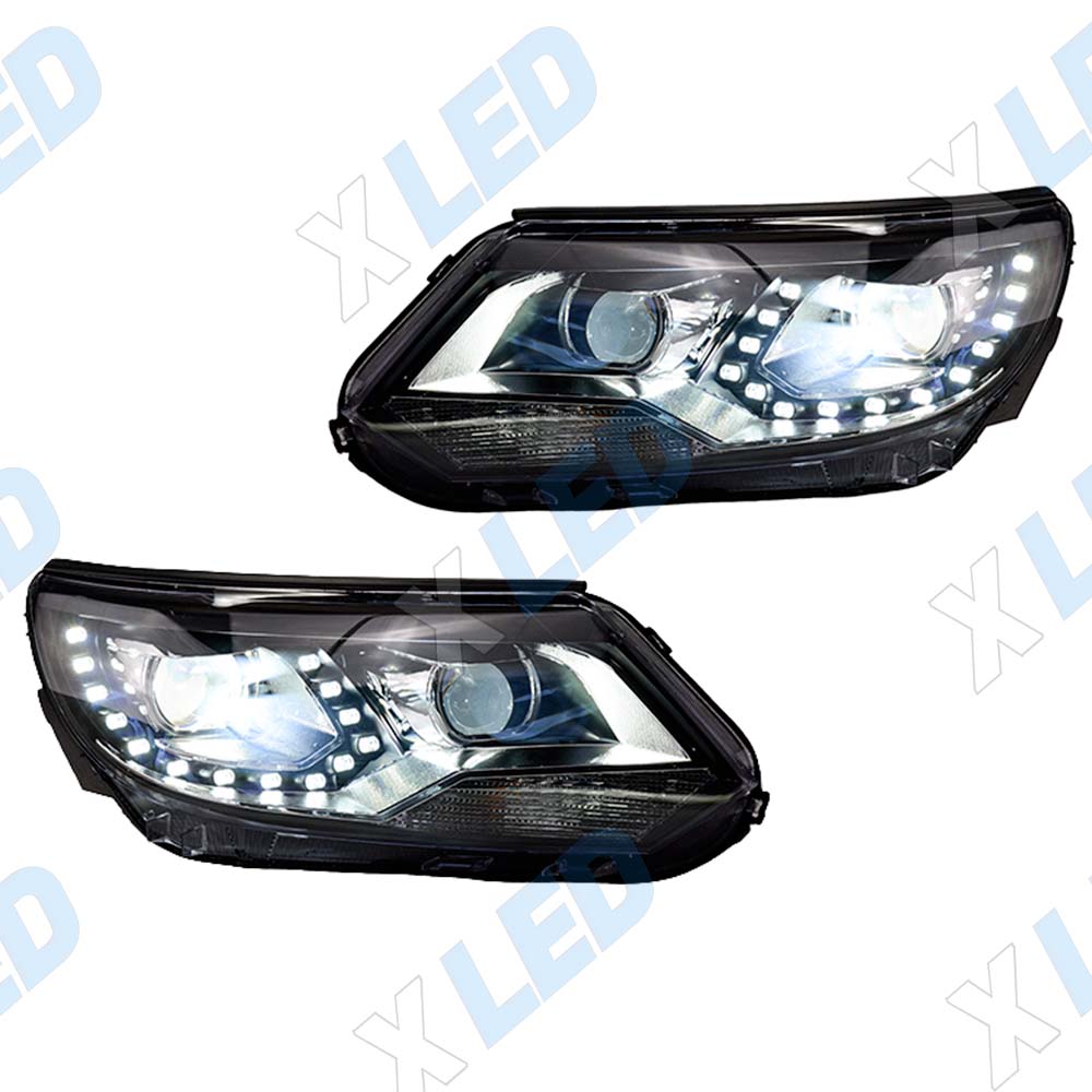 Комплект фар (тюнинг) Volkswagen Tiguan (2012-2015) ксенон Can-bus