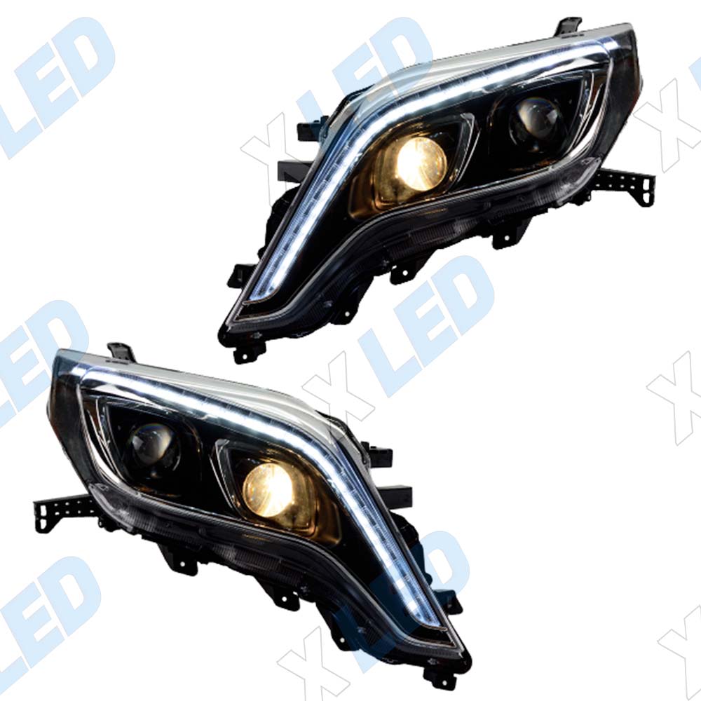 Комплект фар (тюнинг) Toyota Land Cruiser Prado 150 (2013-2017) Bi-Led