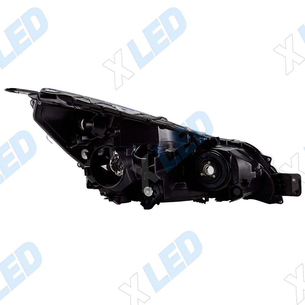 Фара Subaru Legacy V (2009-2012) Black, с линзой (левая)