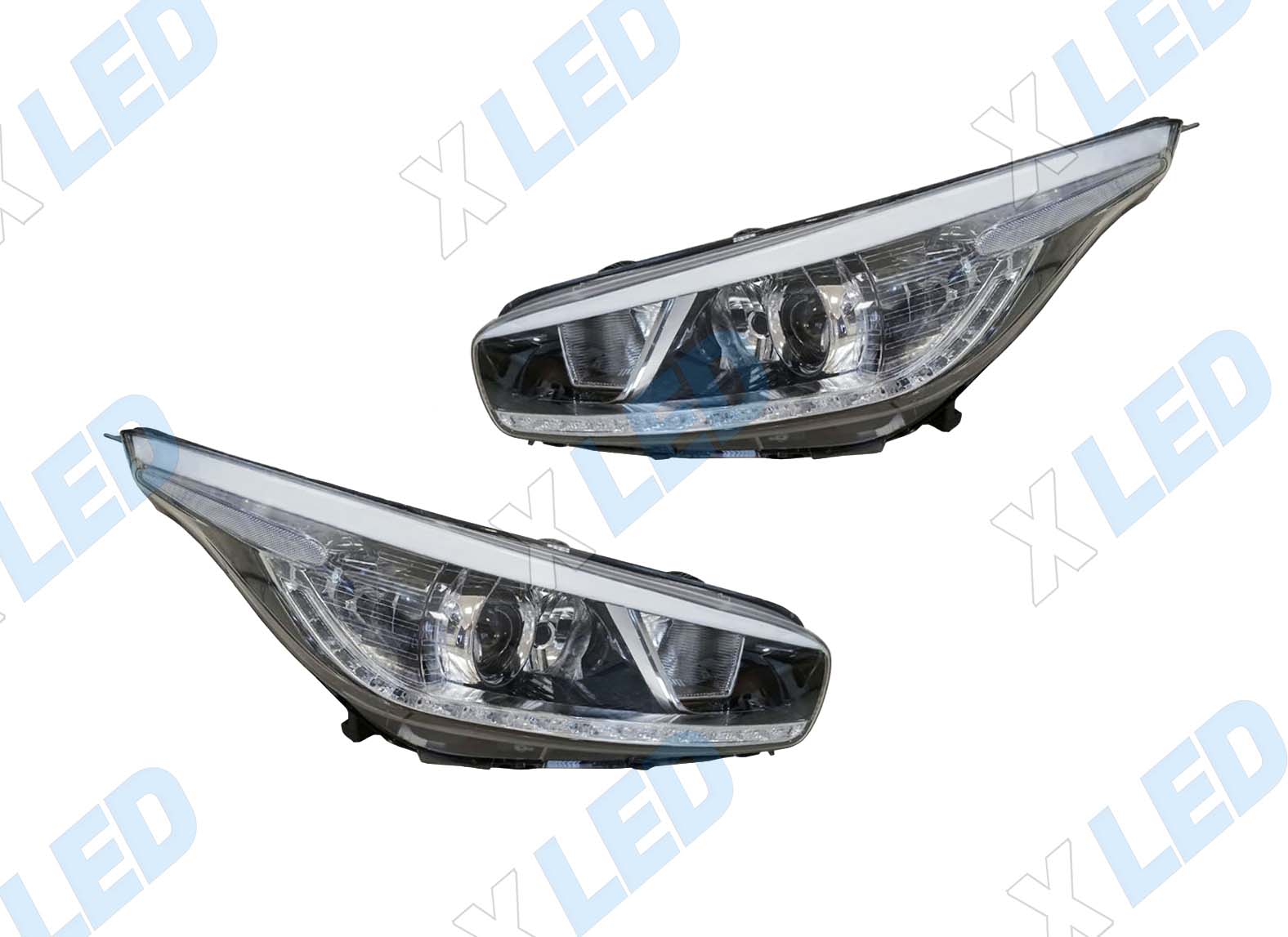 Комплект фар KIA Ceed (2012-2018) с bi-led линзами ХV5 X-LED
