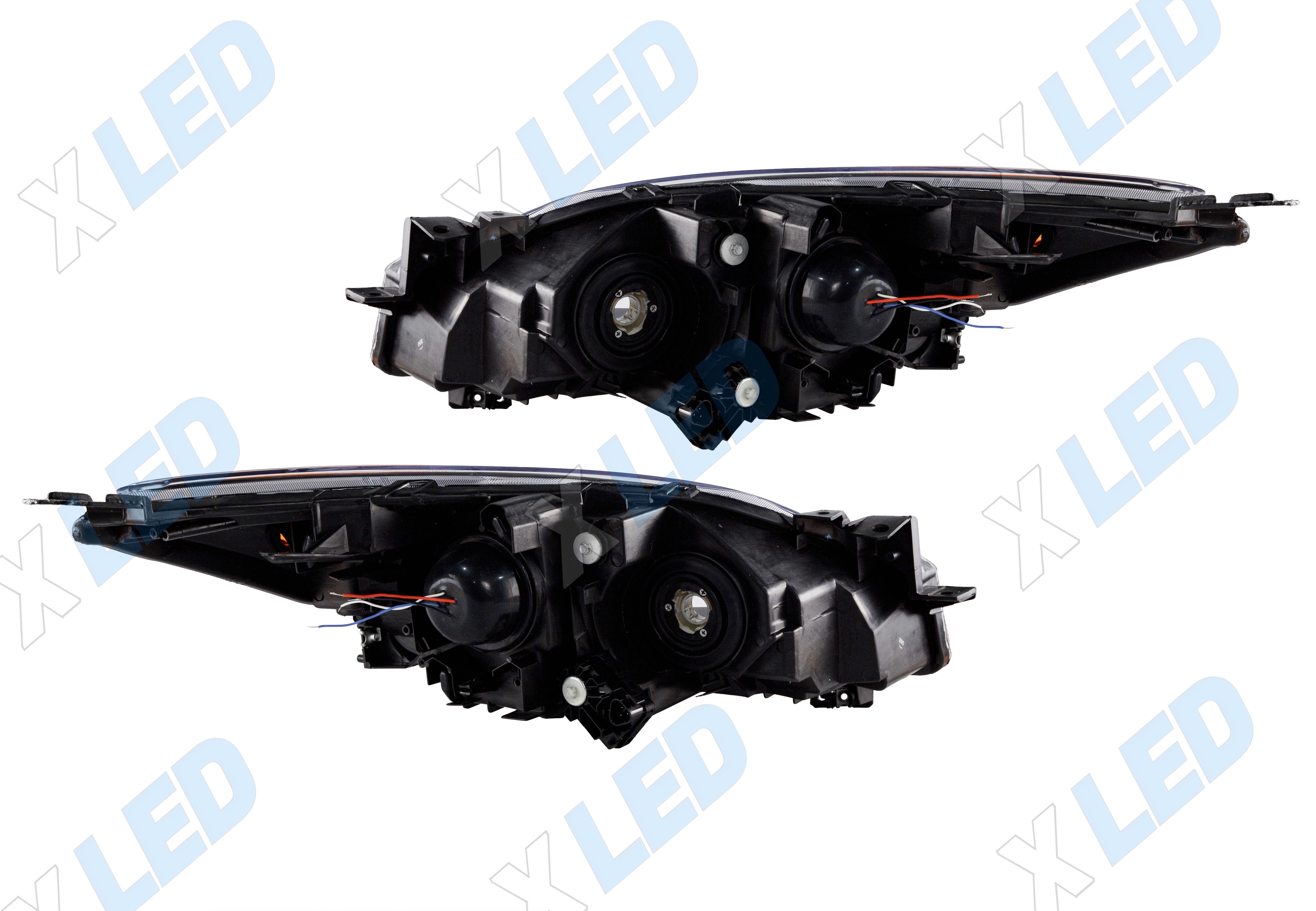Комплект фар Mazda 3 BL (2009-2013) с bi-led линзами ХV3 pro X-LED