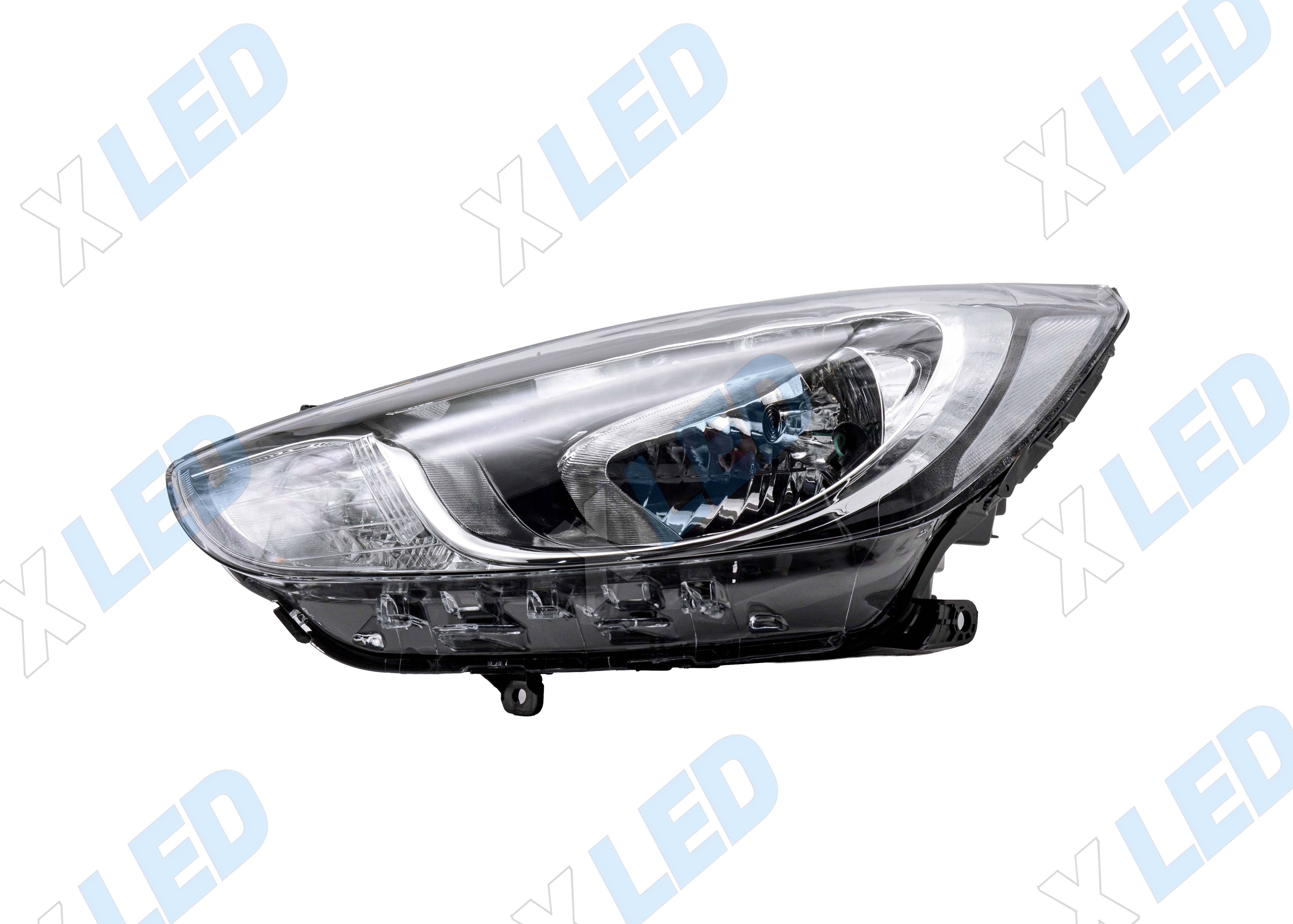 Фара Hyundai Solaris (2010-2014) галоген 8 pin (левая)