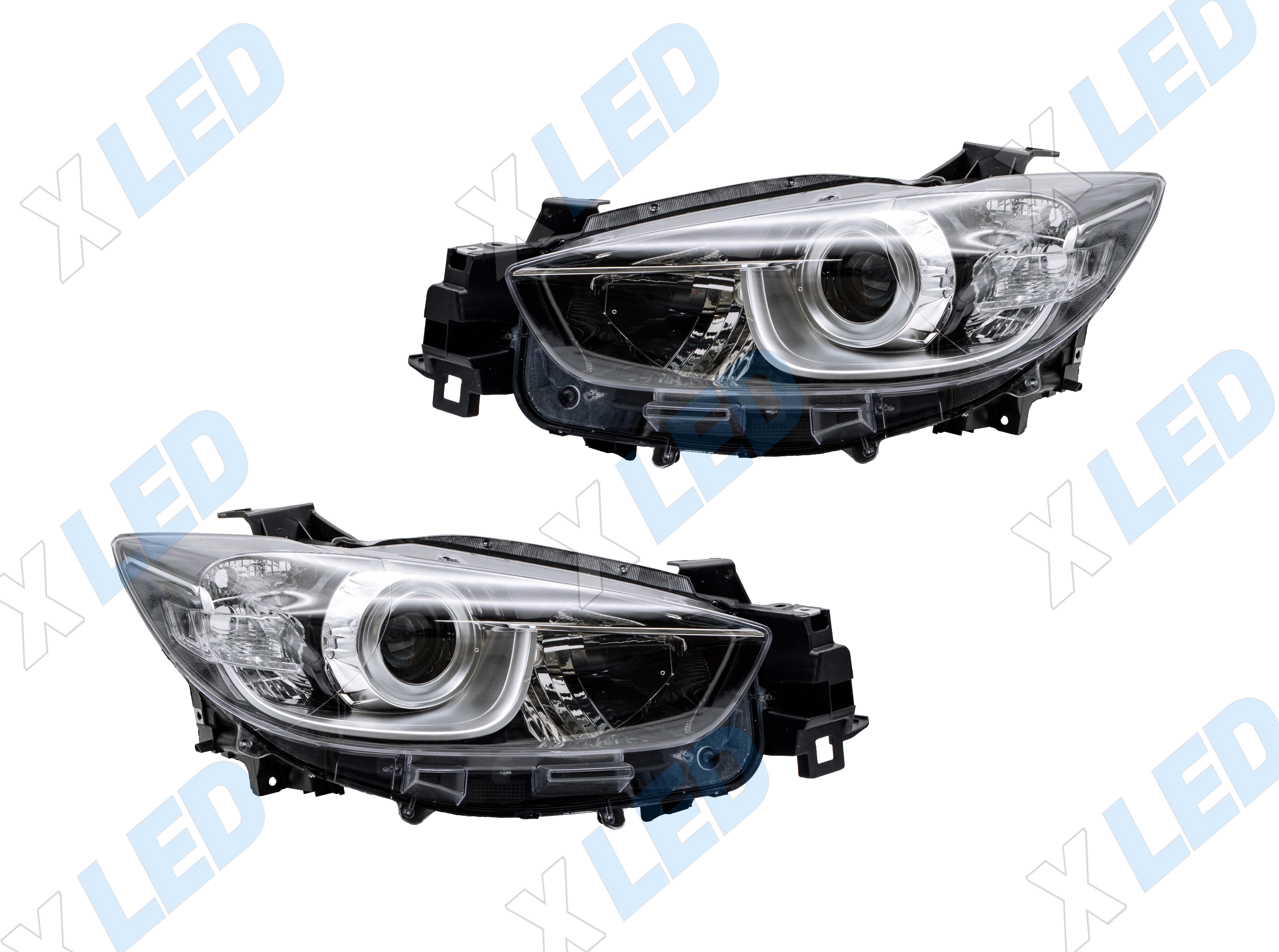 Комплект фар Mazda CX-5 (2011-2017) с bi-led линзами ХV6 X-LED