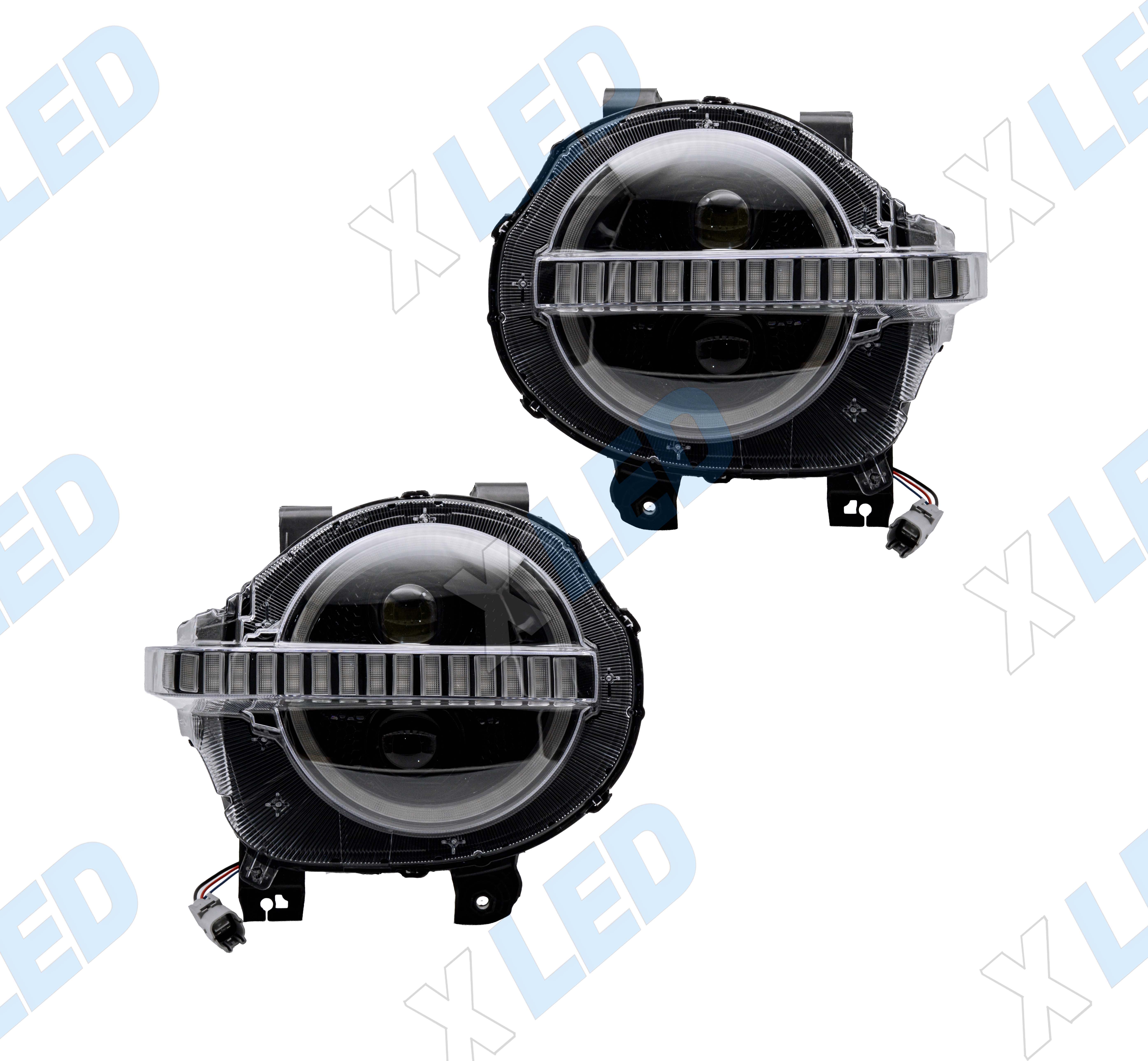 Комплект Фар Tank 300 LED Laser (2020-2026) 4 ближних + 4 дальних, с блоком управления